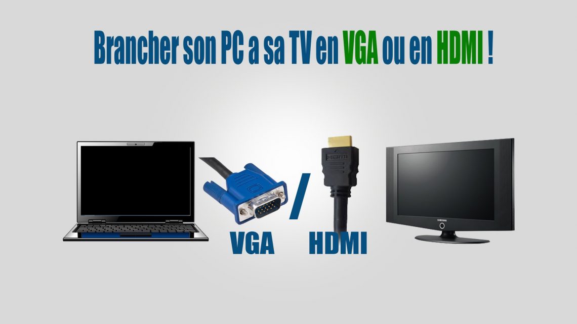 comment brancher son ordi sur la tv