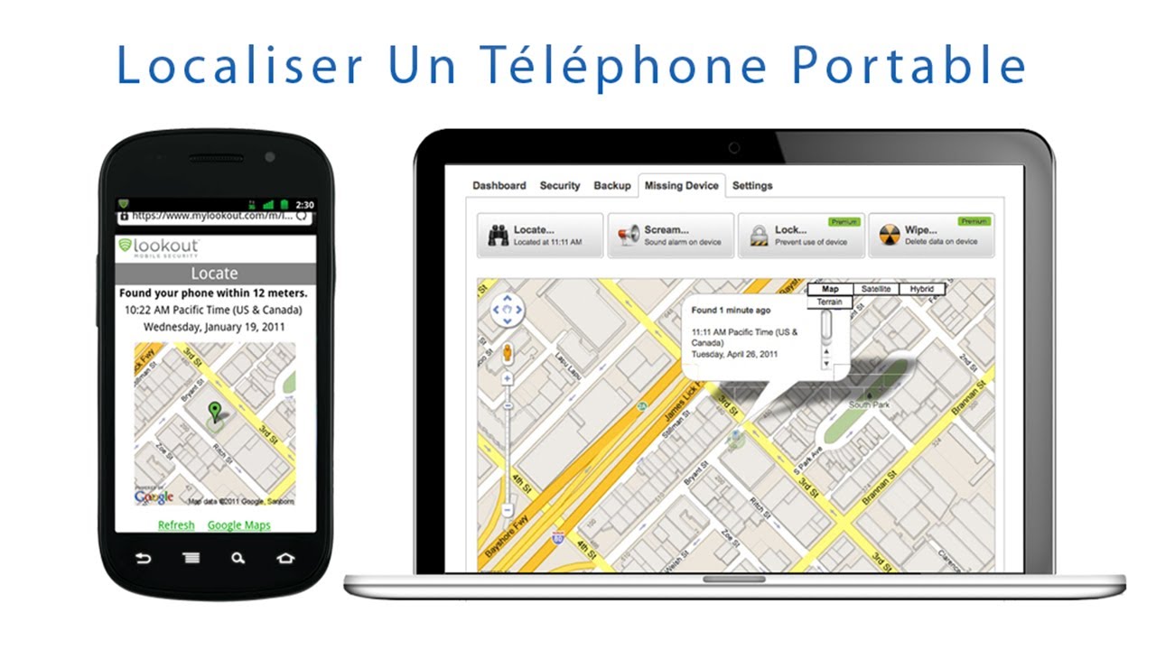 comment localiser un portable gratuitement